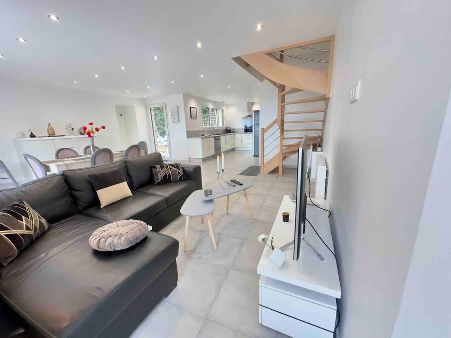 Maison Vue Mer Chez Aline Digosville ภายนอก รูปภาพ